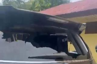 Mobil Operasional Polres Kuansing Hancur Diserang Kelompok Preman Saat Penertiban PETI