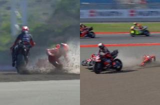 Tabrak Marc Marquez Sampai Patah Tulang, Marco Bezzecchi Dijatuhi Double Long Lap Penalty
