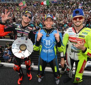 Meski Diganjar Double Long Lap Penalty, Bezzecchi Berhasil Naik Podium Race MotoGP Australia 2025