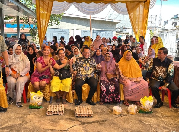 Pemkab Rohil Gelar Gerakan Pangan Murah di Bagan Sinembah untuk Antisipasi Inflasi Sembako