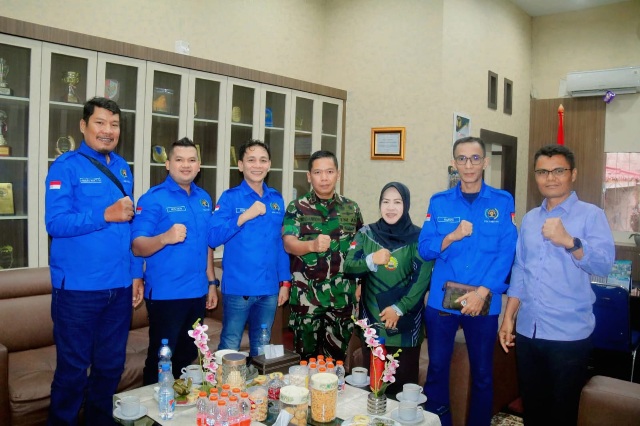 Kodim 0301 dan PWI Pekanbaru Teguhkan Komitmen Bersama untuk Masyarakat