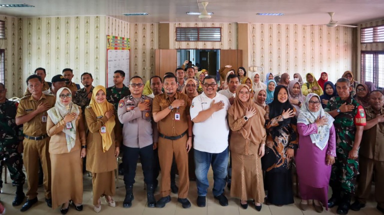 Camat Kulim Tekankan Pentingnya Sinergitas Lintas Sektor Tingkatan Capaian Kesehatan 