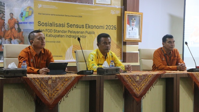 Bupati Inhil Dorong Suksesnya Sensus Ekonomi 2026 untuk Kebijakan Pembangunan yang Lebih Terarah