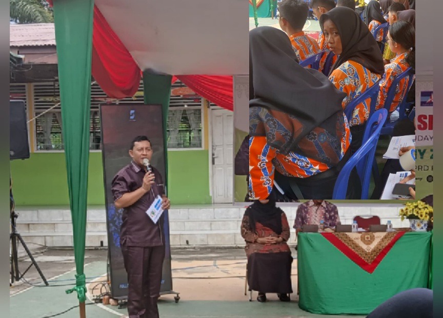 Anggota DPRD Riau Gelar Sosper Pemajuan Kebudayaan Melayu Riau di SMAN 6 Pekanbaru