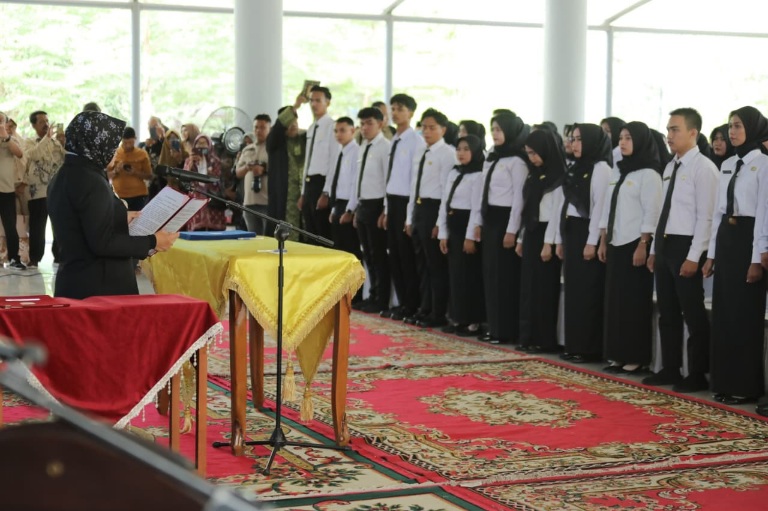 Bupati Afni Lantik 139 PPPK, Tekankan Kreativitas dan Inovasi ASN