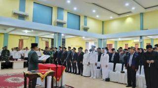 Bupati Asmar Lantik 62 Pejabat di Lingkungan Pemkab Kepulauan Meranti