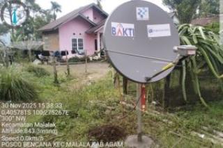 Aksi Cepat Tanggap Komdigi: 10 Titik Bencana di Sumatra Dipasangi Internet SATRIA-1