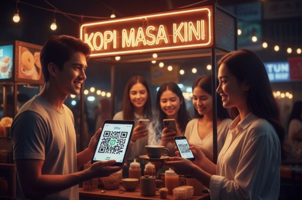 Tak Lagi Ribet Kembalian, Pedagang UMKM Cut Nyak Dien Kini Melek Pembayaran Digital