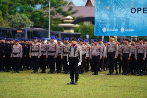 Operasi Lilin 2025 Dimulai: Riau Siagakan 1.160 Personel Gabungan Amankan Nataru