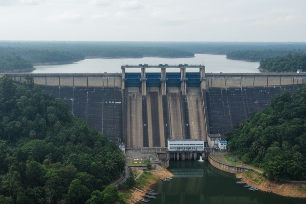 Meski Inflow Meningkat, Ketinggian Air Waduk Koto Panjang Dipastikan Aman