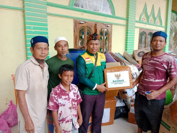 Wako Dumai H. Paisal Bersama BAZNAS Antar Bantuan Kemanusiaan ke Warga Aceh Tamiang