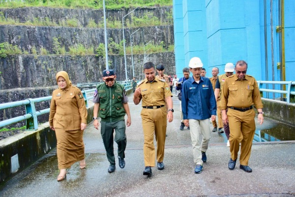 Elevasi Waduk PLTA Koto Panjang Naik, Bupati Kampar Imbau Warga Tetap Waspada
