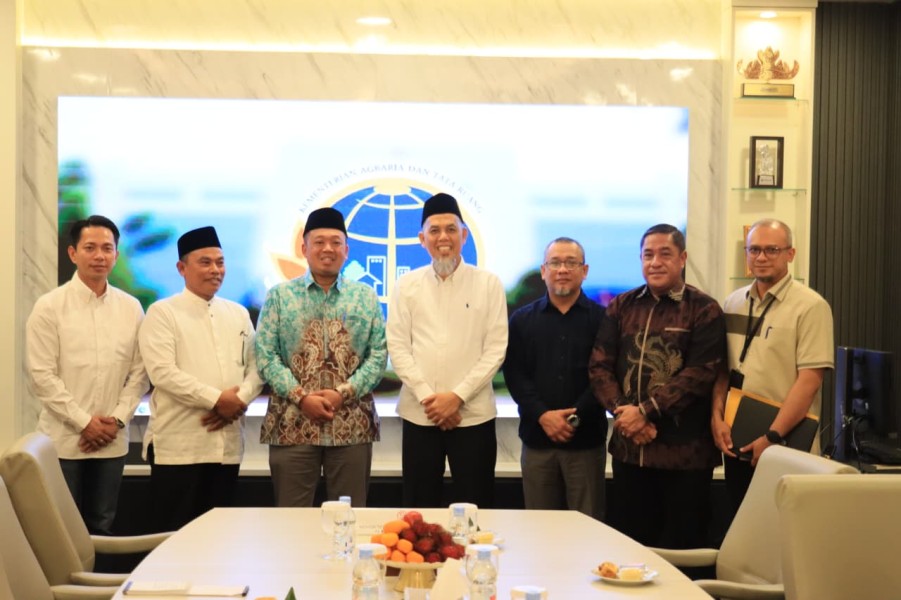 Percepat Penyelesaian Konflik Agraria, Wako Dumai Temui Menteri ATR/BPN Nusron Wahid di Jakarta