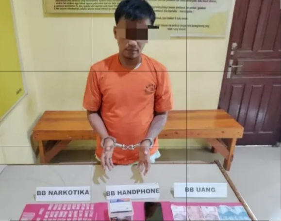 Terima Laporan Warga, Polisi Bekuk Pengedar Sabu di Kampar Kiri Hilir