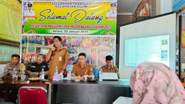 Jaring Aspirasi Masyarakat,  ‎Kelurahan Pebatuan Gelar Pra Musrenbang Rembuk RW tahun 2027 
