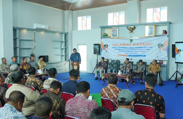 Bupati Rokan Hilir Buka Sosialisasi Sekolah Garuda dan Siapkan Lahan 25 Hektar