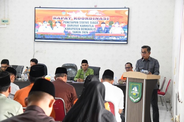 Hadapi Ancaman Karhutla, Pemkab Bengkalis Tetapkan Status Siaga Darurat 2026