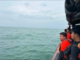 Tim SAR Gabungan Lanjutkan Pencarian ABK KM Makmur Jaya Jatuh di Perairan Bengkalis