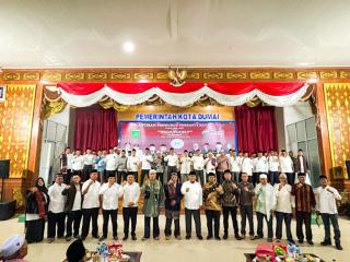 Wawako Dumai Hadiri Pelantikan Pengurus PERSAKTI dan Peringatan Isra’ Mi’raj 1447 H