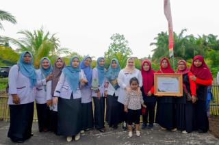 Bupati Kasmarni Tinjau Desa Bantan Timur, Dorong PAUD dan Pemberdayaan Perempuan KAT