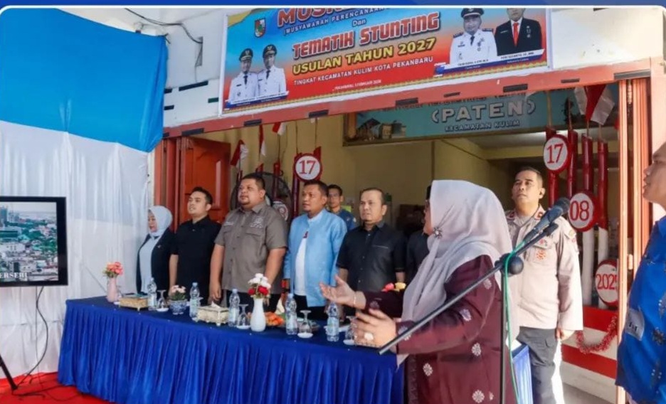 Musrenbang Kecamatan Tahun 2026, Camat Kulim: Forum Bersama Merumuskan Usulan Pembangunan 
