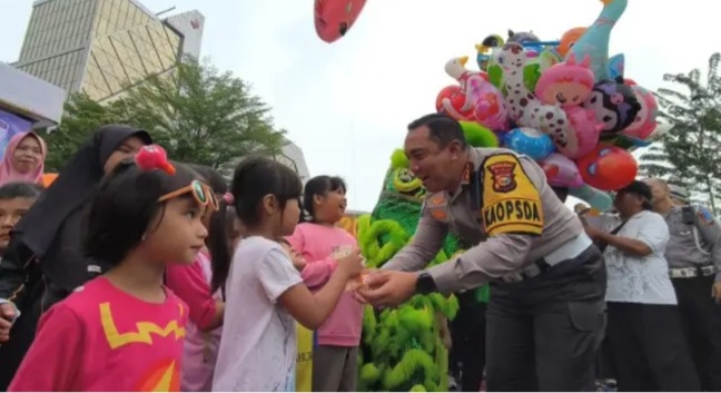 Ditlantas Polda Riau Gelar Festival Keselamatan Berlalu Lintas 2026 di Area CFD Pekanbaru