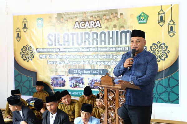 Silaturahmi Sambut Ramadan 1447 H, Wabup Siak Ajak Orang Tua Perkuat Pendidikan Agama Anak