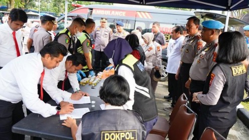 Tes Urine Mendadak, Polda Riau Tegaskan Nol Toleransi terhadap Narkoba