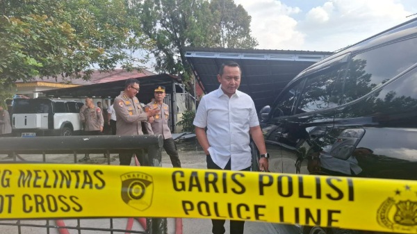 Dua Unit Rumah Dinas Milik Perwira Menengah Kepolisian Hangus Dilalap si Jago Merah