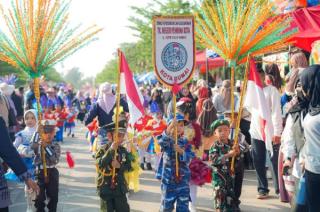 Ribuan Anak PAUD Semarakkan Pawai Karnaval Se-Kota Dumai
