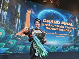Mahasiswi FH Unilak Raih Runner Up 2 Puteri Kampus Indonesia 2026
