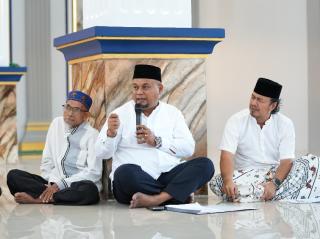 Safari Ramadan di Pusako, Wabup Siak Pastikan Jalan Poros Benayah Masuk Prioritas