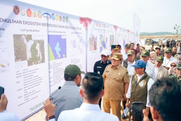 Plt Gubri Lapor Soal Kebutuhan Lahan Alternatif untuk Percepat Pemulihan TNTN