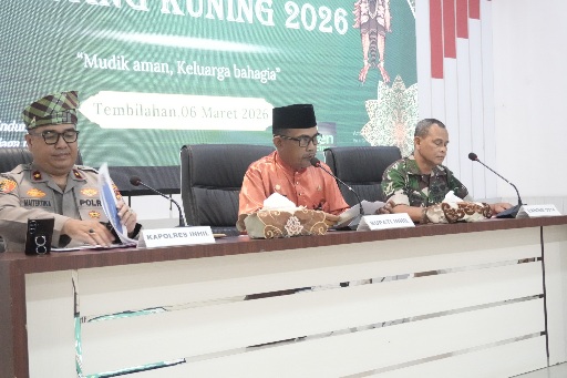 Operasi Ketupat Lancang Kuning 2026, Pemkab Inhil Perkuat Sinergi Pengamanan Mudik Lebaran