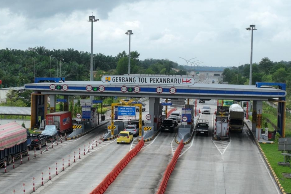 Mulai 13 Maret, Truk Besar Dilarang Melintas di Tol Pekanbaru–Dumai