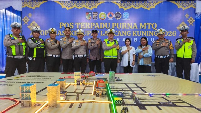Polda Riau Siapkan 60 Posko Amankan Mudik Lebaran 2026, Personel Siaga 24 Jam