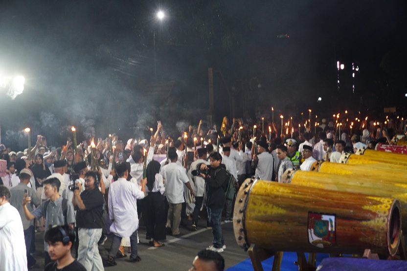 Pawai Gema Takbir Idulfitri 1447 H, Pekanbaru Bersinar di Malam Kemenangan