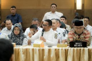 Bupati Pelalawan Sampaikan Usulan Infrastruktur Pada Forum Konsultasi Publik Ranwal RKPD Riau 2027