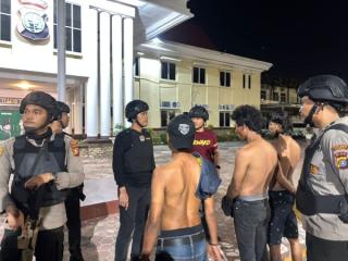 Preman Pungli Sopir Truk di Dumai Diciduk Tim Raga