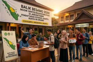 Mahasiswa Riau di Jakarta Apresiasi Pemprov Fasilitasi Mudik Gratis 2026