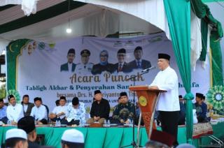 Ramadan Penuh Berkah, Plt Gubernur Riau Hadiri Santunan 1.500 Duafa di UMRI