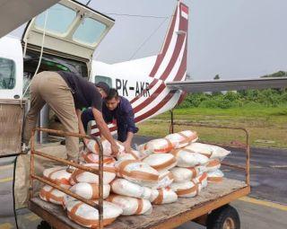 Operasi Modifikasi Cuaca Tahap I Selesai, 35 Ton Garam Disebar untuk Cegah Karhutla di Riau