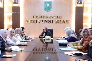 TP PKK Riau Bersama BKOW, DWP, dan Dekranasda Gelar Pasar Murah dan Bazar Ramadan