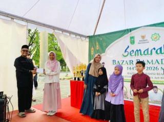 Didukung Baznas Riau, Kegiatan IRMA dan Bazar Ramadan Masjid Raya Annur Sukses Digelar