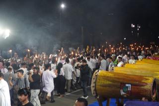 Pawai Gema Takbir Idulfitri 1447 H, Pekanbaru Bersinar di Malam Kemenangan