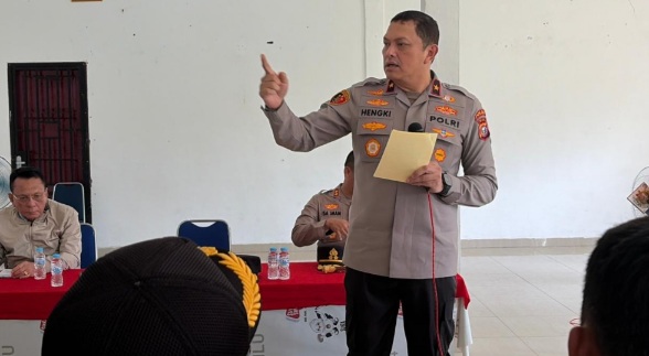Wakapolda Riau Temui Warga Panipahan, Perkuat Stabilitas Pasca Aksi dan Komitmen Berantas Narkoba