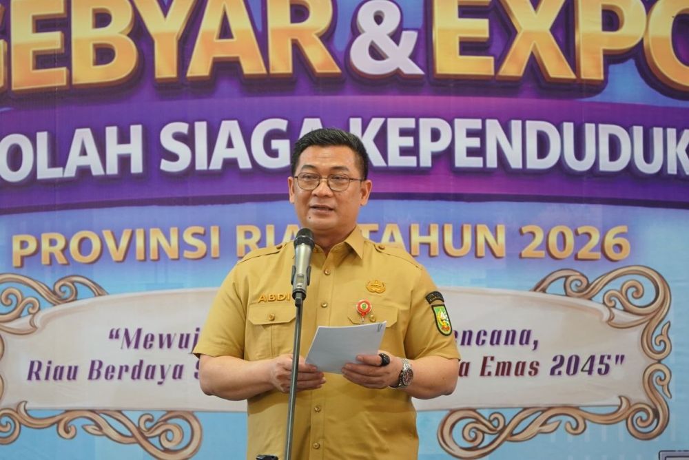 Buka Expo SSK 2026, Sekda Riau Fokus Siapkan Siswa Hadapi Tantangan Masa Depan