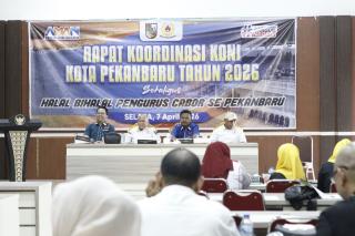 Bentuk Tim Penjaringan Calon Ketum, KONI Pekanbaru Pastikan Pemilihan Berlangsung Demokratis