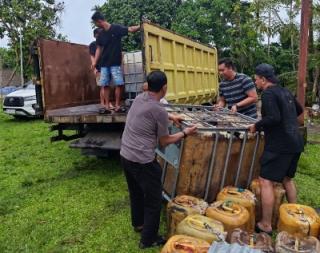 Sopir dan Mobil L300 Diamankan Polda Riau Angkut Biosolar Subsidi Untuk Aktivitas PETI