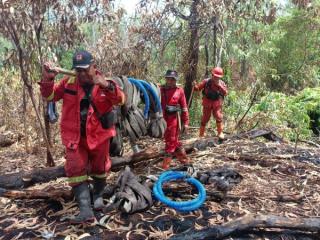 Karhutla Bengkalis Tuntas Padam, Manggala Agni Mulai Tarik Pasukan